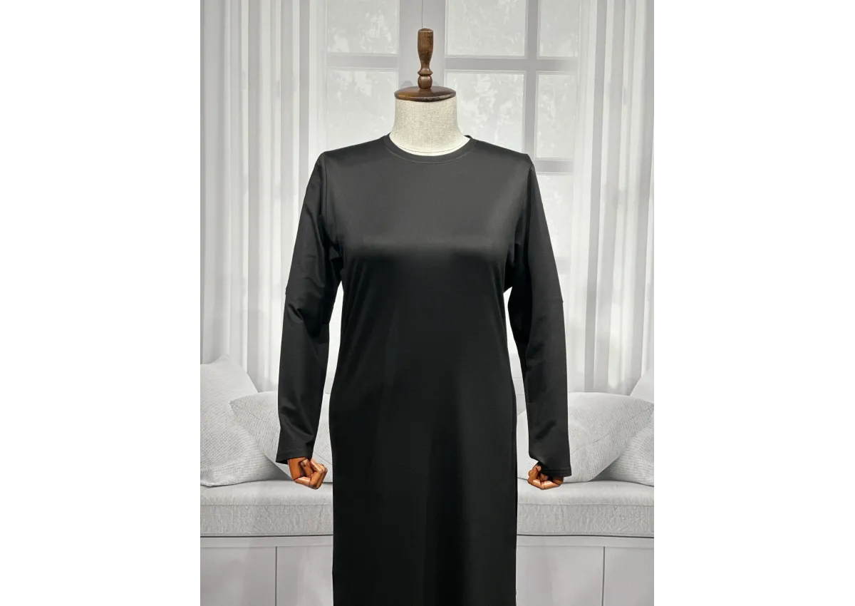 FEYZA ELBİSE - SİYAH - (Asorti: 3-6)