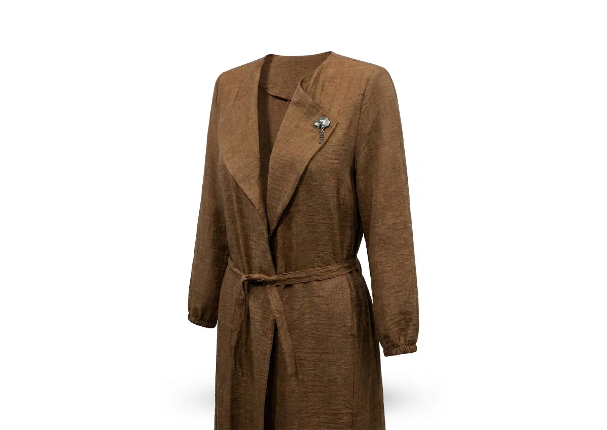 HESNA 9590 CEKET - KAHVE - (Asorti: 2-5)