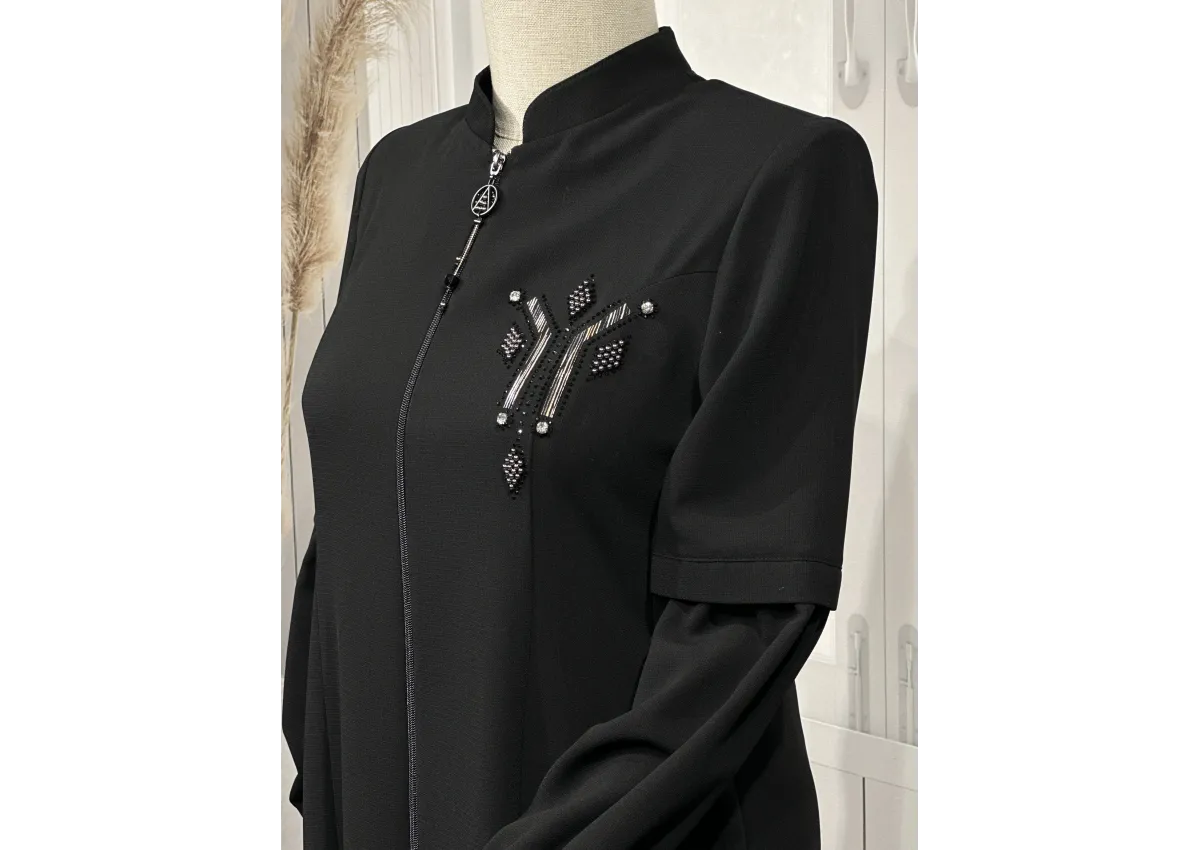 HESNA 2075 FERACE - SİYAH - (Asorti: 46-52)