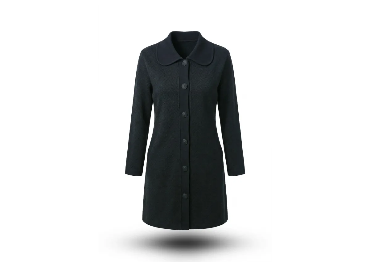 HESNA 8024 KABAN - LACİVERT - (Asorti: 3-5)