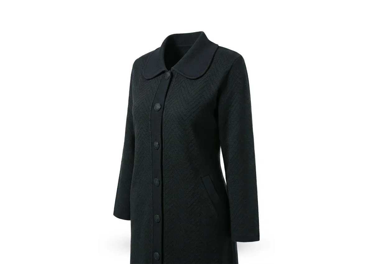 HESNA 8024 KABAN - LACİVERT - (Asorti: 3-5)