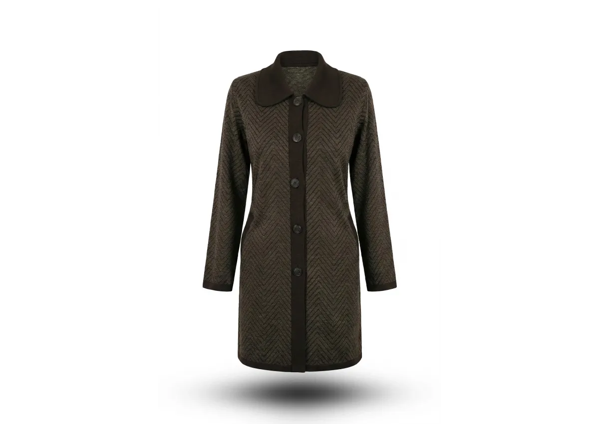 HESNA 8024 KABAN - KAHVE - (Asorti: 3-5)