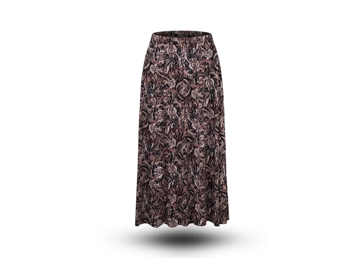 BETÜL ETEK - BORDO - 739/L - (Asorti: 4-6)