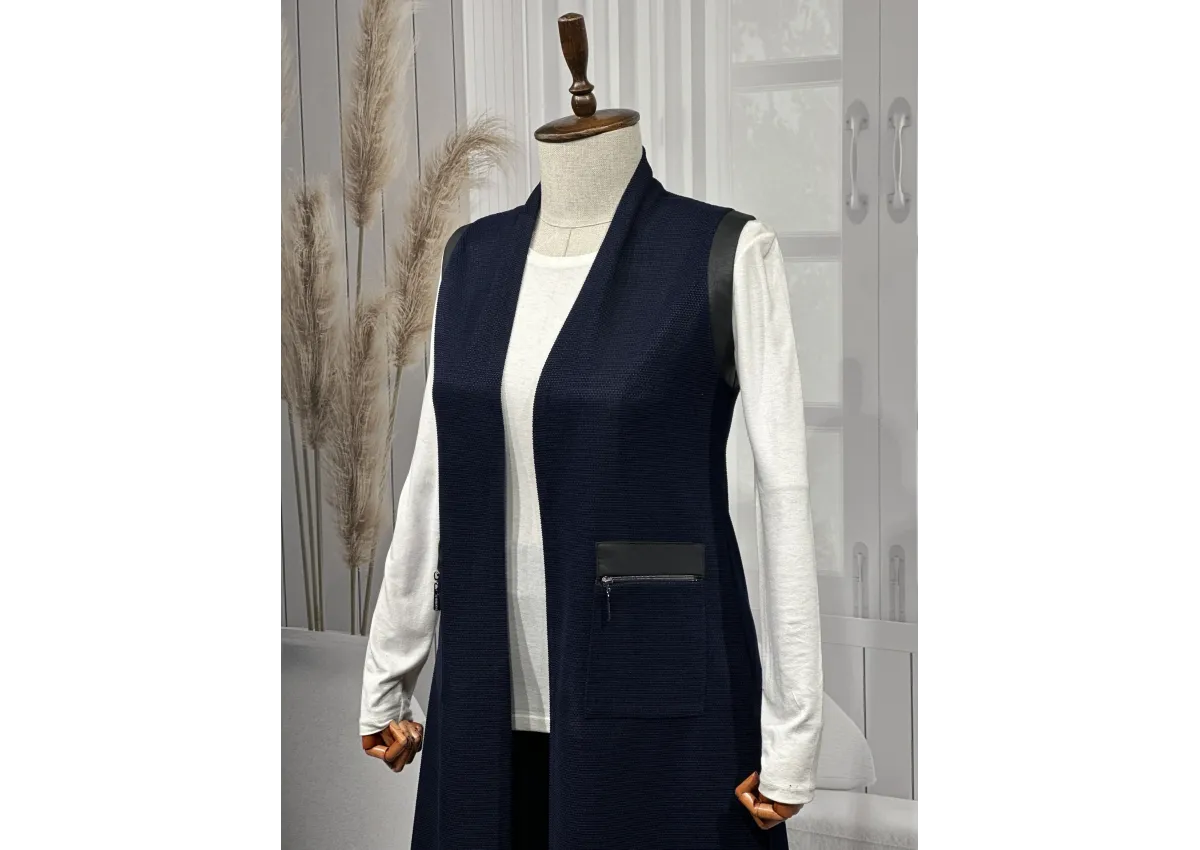 DENİZ YELEK - LACİVERT - (Asorti: 3-5)