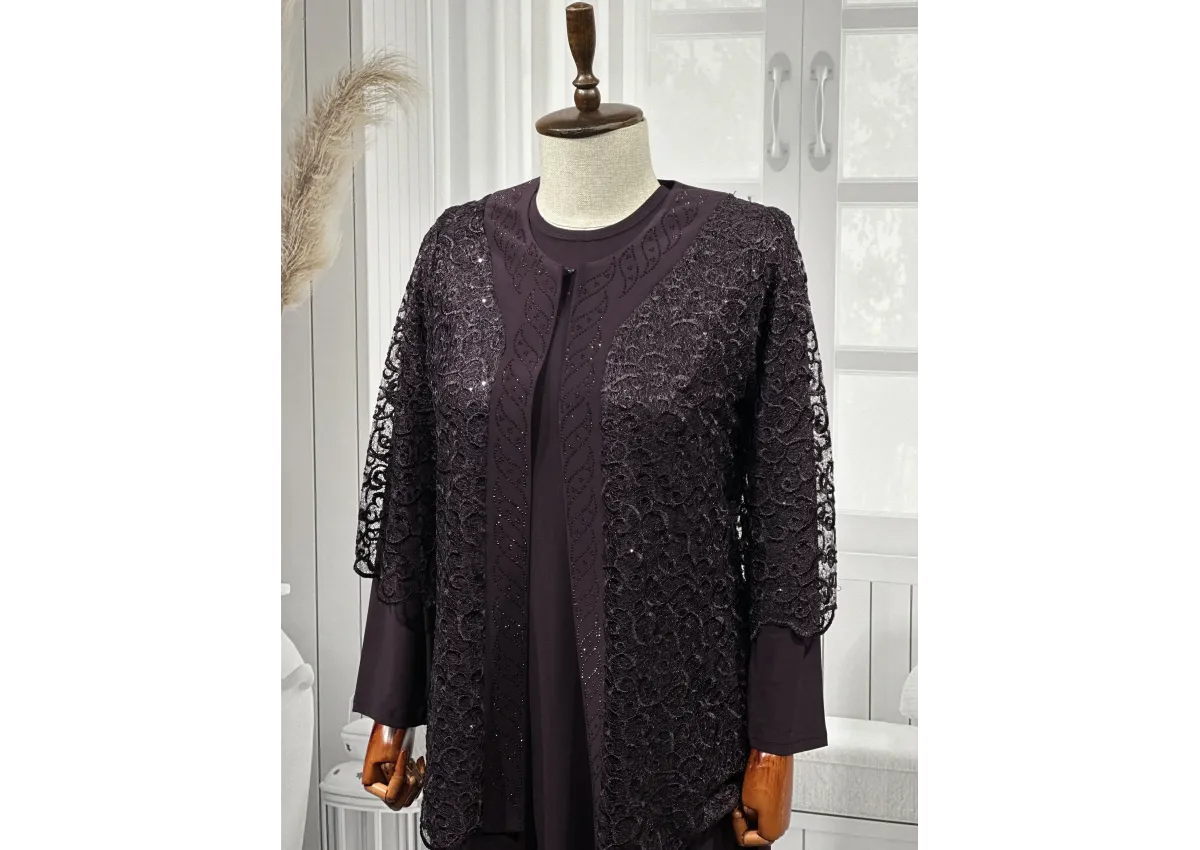 HESNA 1253 TAKIM - MÜRDÜM - (Asorti: 4-6)