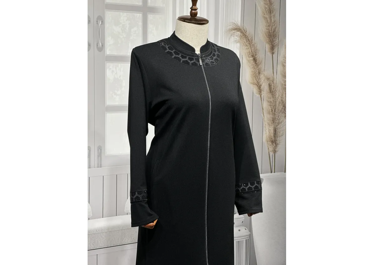 HESNA 1919 (BTT) NAKIŞLI ARABOY - SİYAH - (Asorti: 7-9)