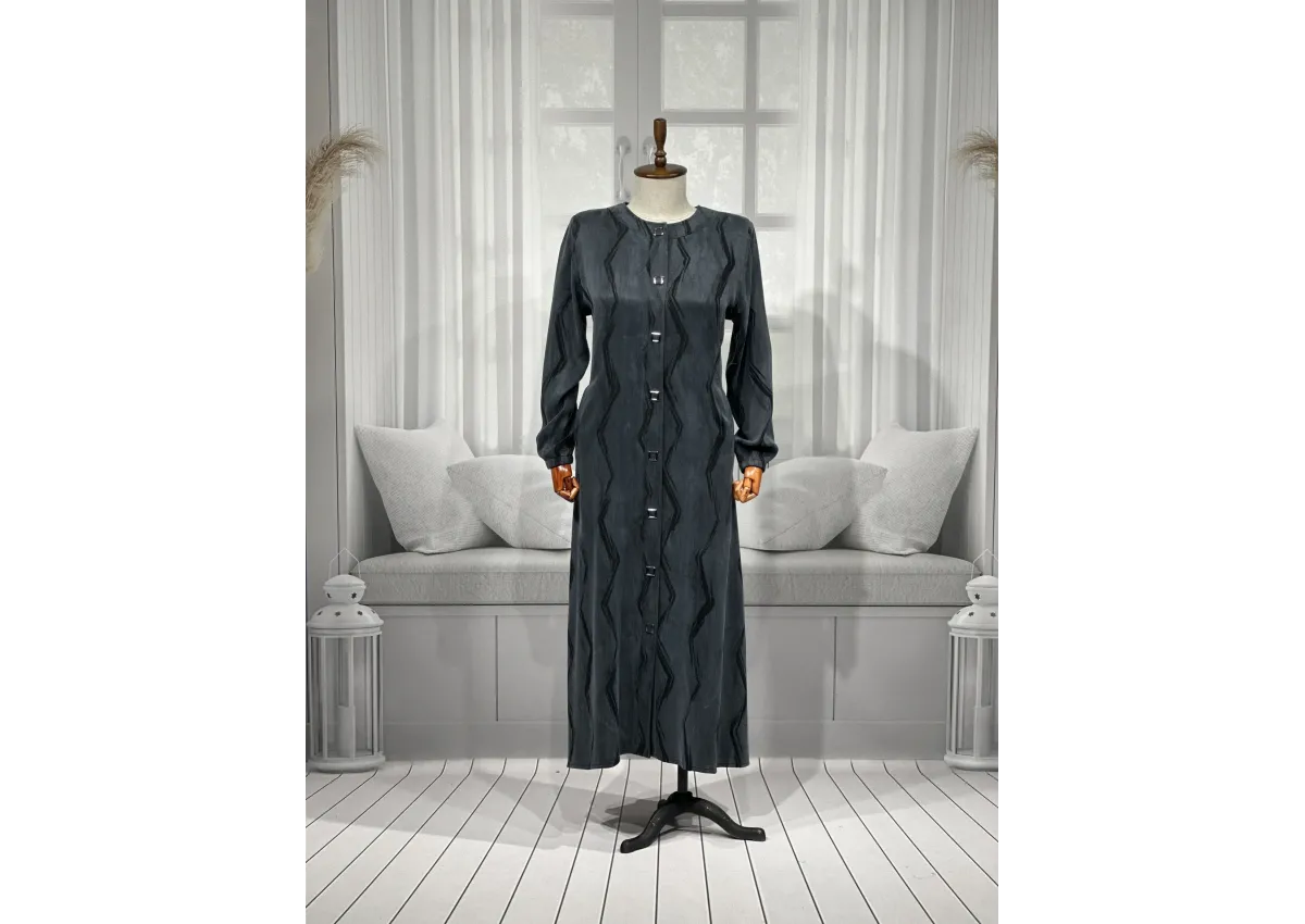 HESNA 2184 PARDESÜ - SİYAH - (Asorti: 3-6)