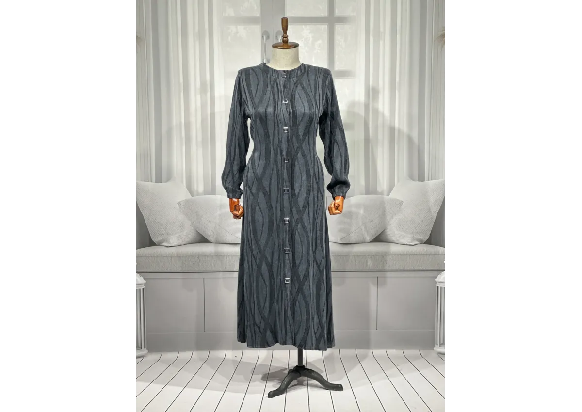 HESNA 2184 PARDESÜ - SİYAH - (Asorti: 3-6)