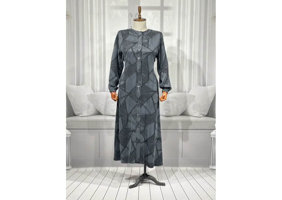 HESNA 2184 PARDESÜ - SİYAH - (Asorti: 3-6)