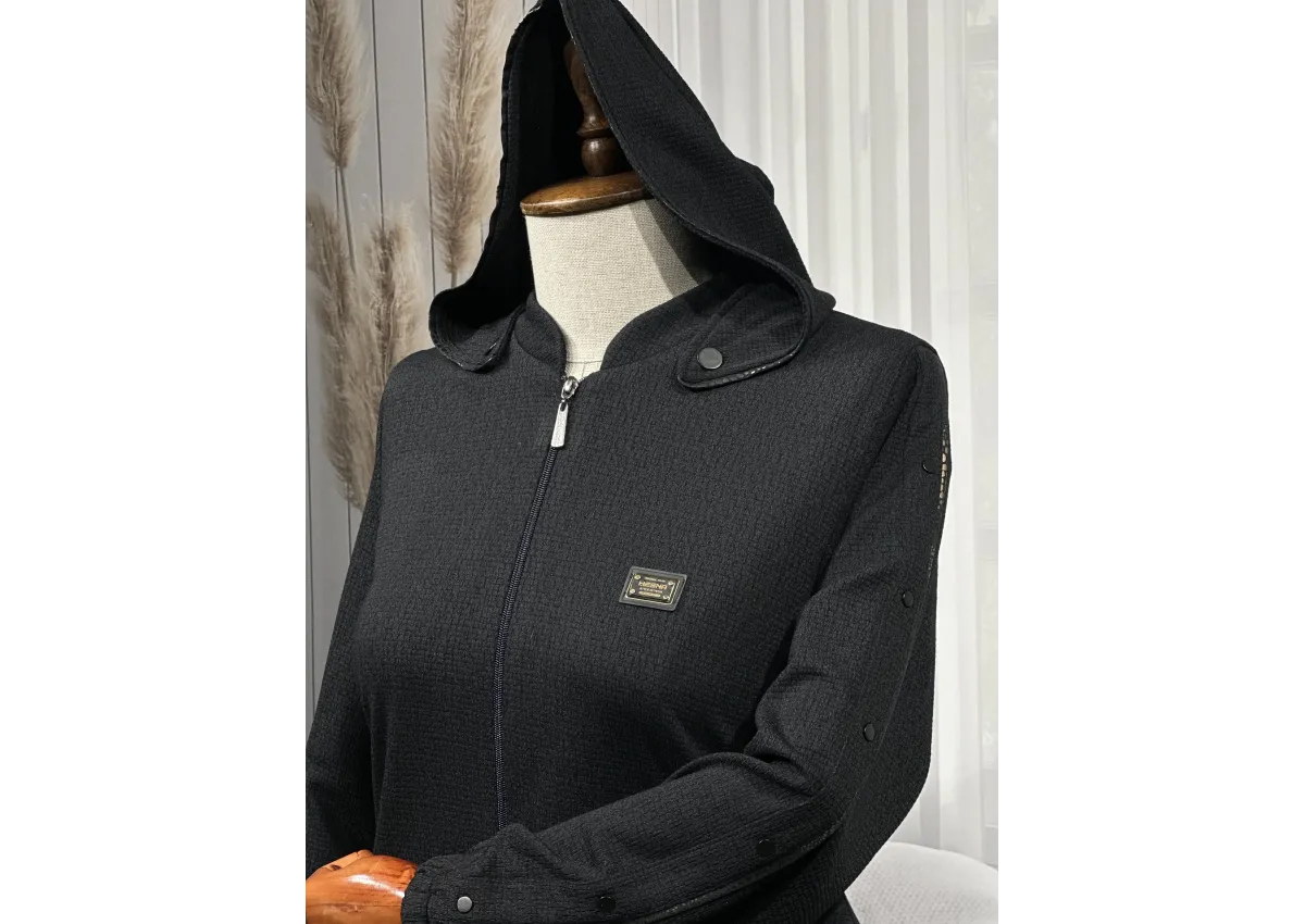 HESNA 2207 PARDESÜ - SİYAH - (Asorti: 4-7)