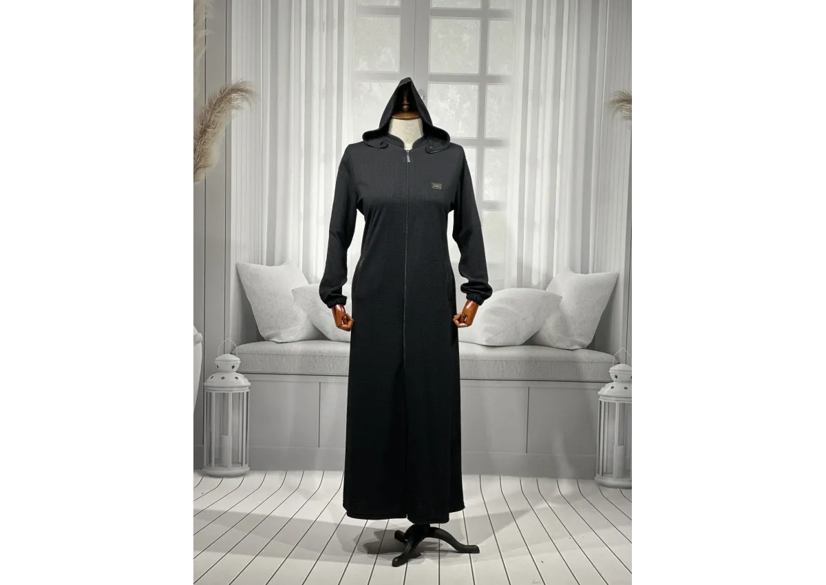 HESNA 2207 PARDESÜ - SİYAH - (Asorti: 4-7)