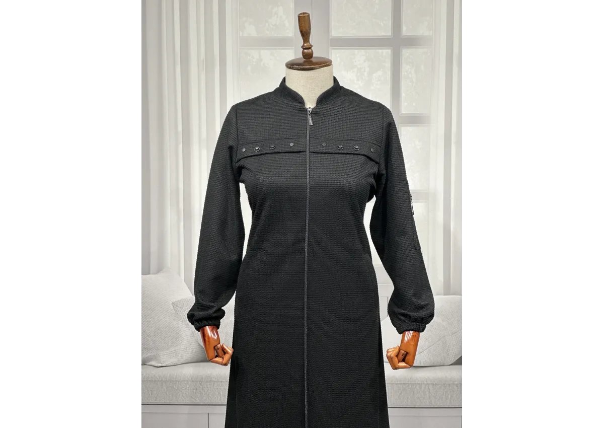 HESNA 2220 PARDESÜ - SİYAH - (Asorti: 4-7)