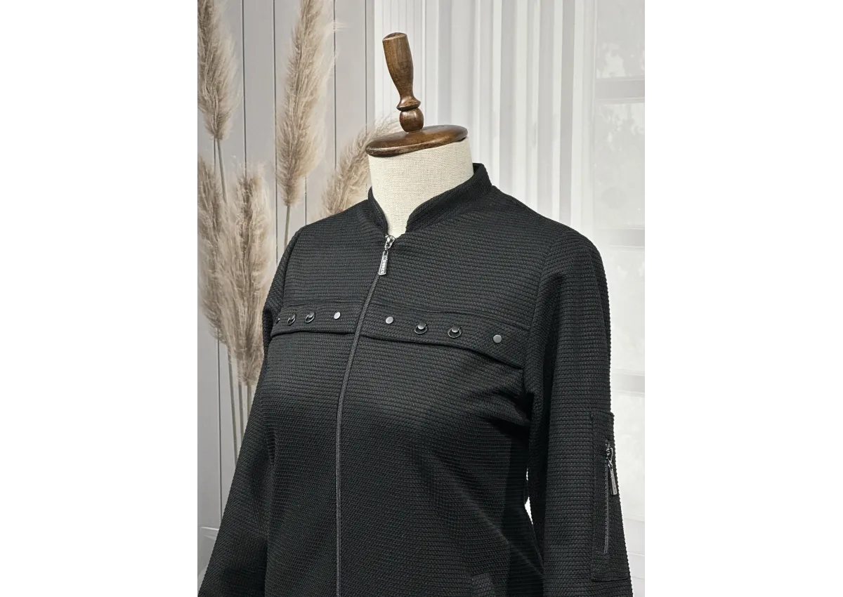 HESNA 2220 PARDESÜ - SİYAH - (Asorti: 4-7)