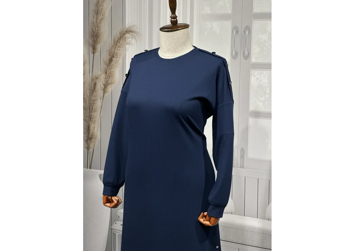 HESNA 4540 TAKIM - LACİVERT - (Asorti: 4-6)