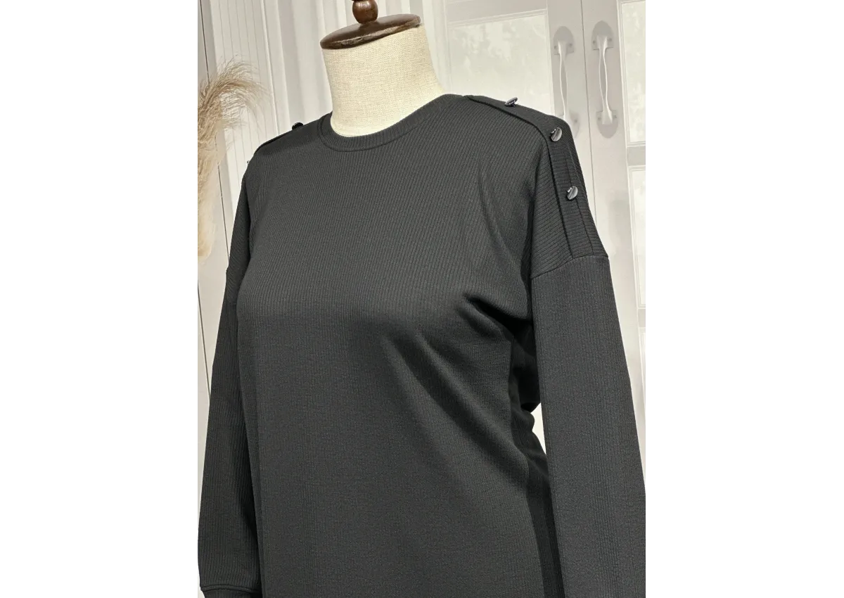 HESNA 4540 TAKIM - SİYAH - (Asorti: 4-6)