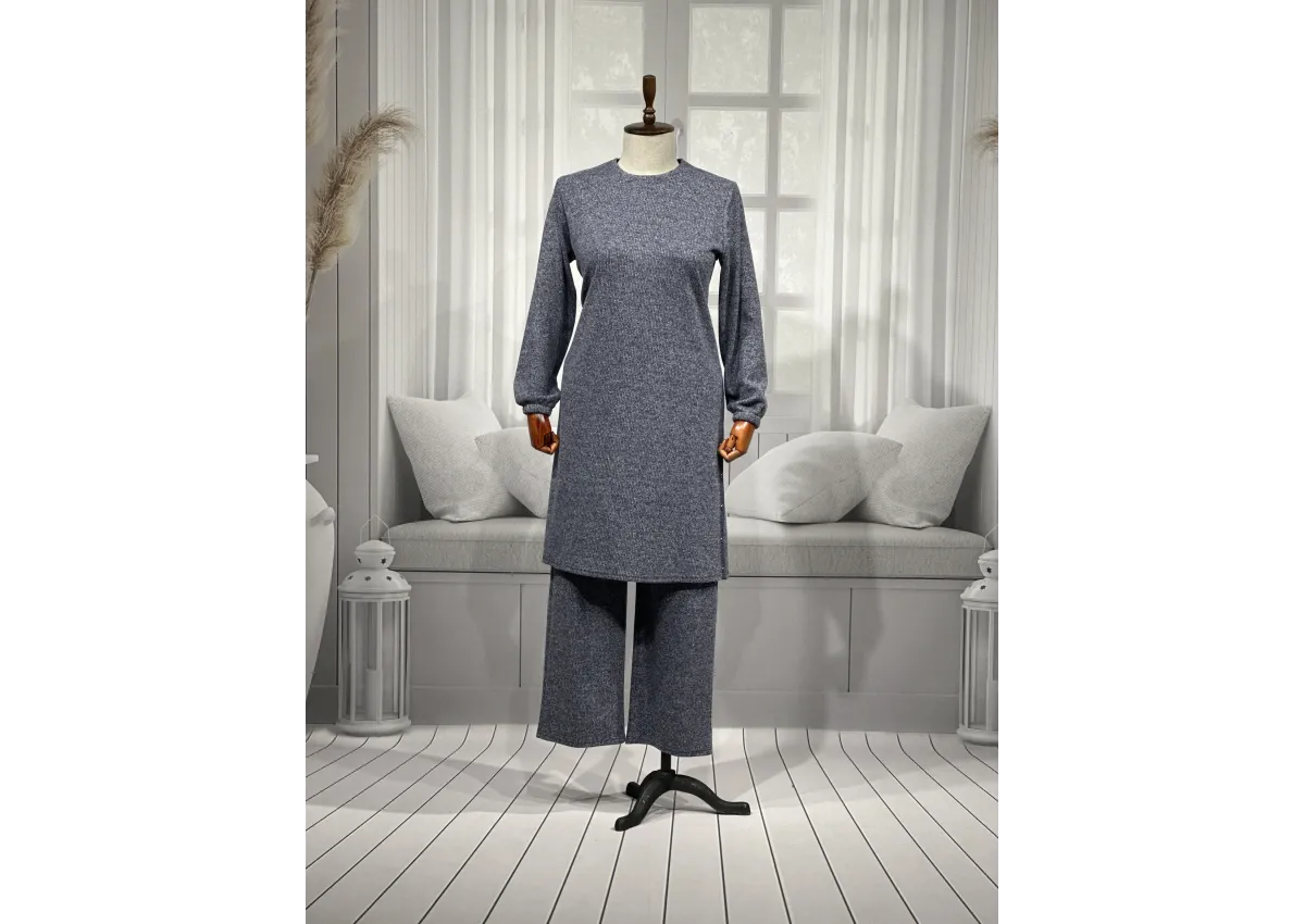 HESNA 4586 TAKIM - LACİVERT - (Asorti: 4-6)