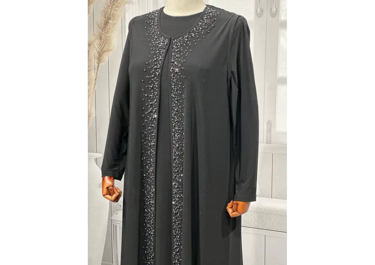 HESNA 5509 TAKIM - SİYAH - (Asorti: 4-7)