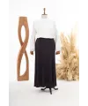 TUĞÇE ETEK - MÜRDÜM - (Asorti: 4-6)