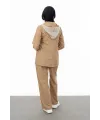 BELDEN ALLERLİ FİLELİ PANTOLON TAKIM - CAMEL - (Asorti: M-XXL)