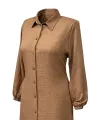 HESNA 5345 TUNİK - KAHVE - (Asorti: 48-56)