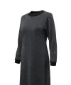 HESNA 8422 ELBİSE - ANTRASİT - (Asorti: 3-6)