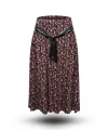 NEHİR ETEK - BORDO - 11455 - (Asorti: 4-6)