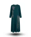 HESNA 8540 ELBİSE - YEŞİL - (Asorti: 46-52)