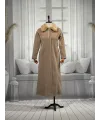 HESNA 2195 PARDESÜ - KOYU CAMEL - (Asorti: 46-52)