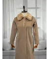 HESNA 2195 PARDESÜ - KOYU CAMEL - (Asorti: 46-52)