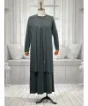 HESNA 5509 TAKIM - HAKİ - (Asorti: 4-7)
