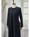 HESNA 5509 TAKIM - LACİVERT - (Asorti: 4-7)