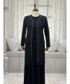 HESNA 5509 TAKIM - LACİVERT - (Asorti: 4-7)