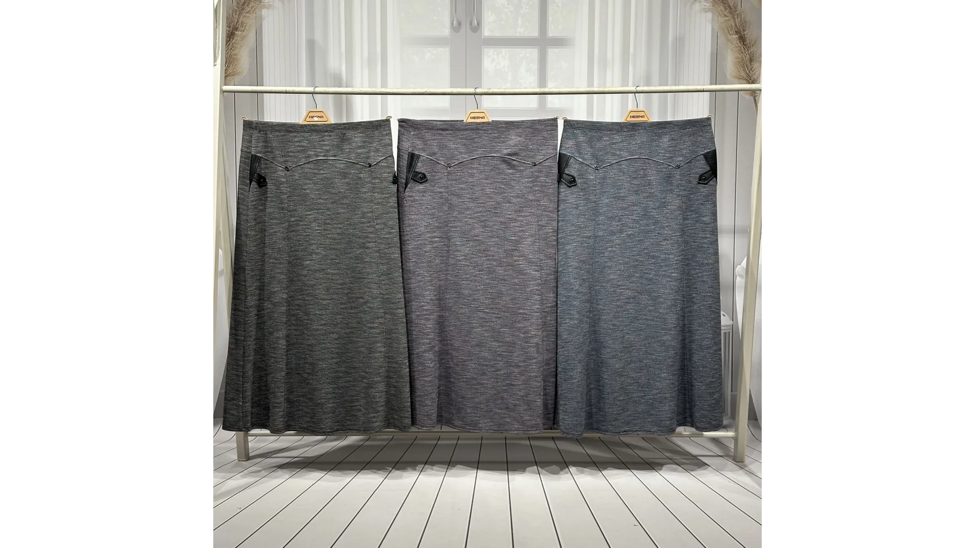 FİLİZ ETEK - SİYAH - (Asorti: 4-6)