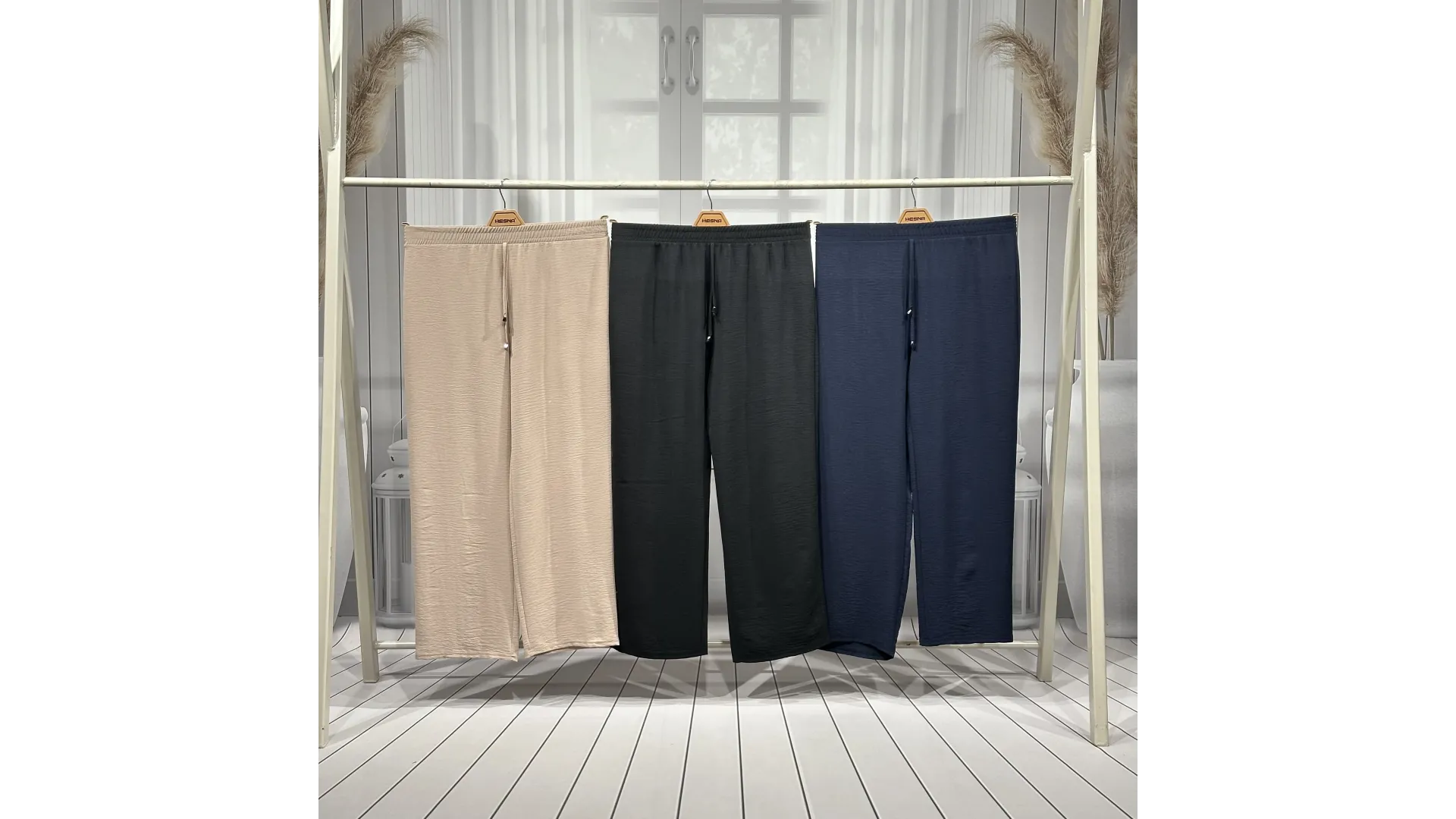 HESNA 1100 ( BTT ) PANTOLON - SİYAH - (Asorti: 50-56)