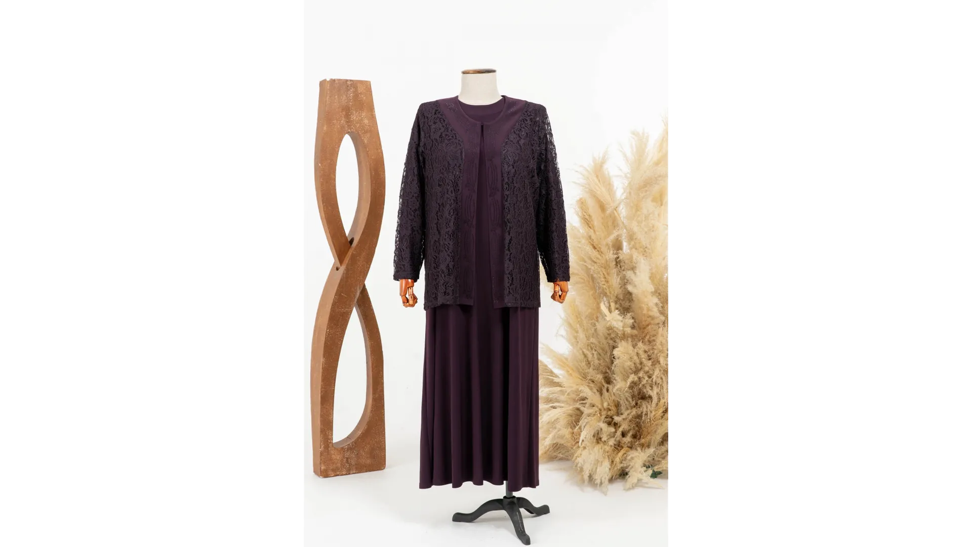 HESNA 3011 (BTT) TAKIM - MÜRDÜM - (Asorti: 7-8)