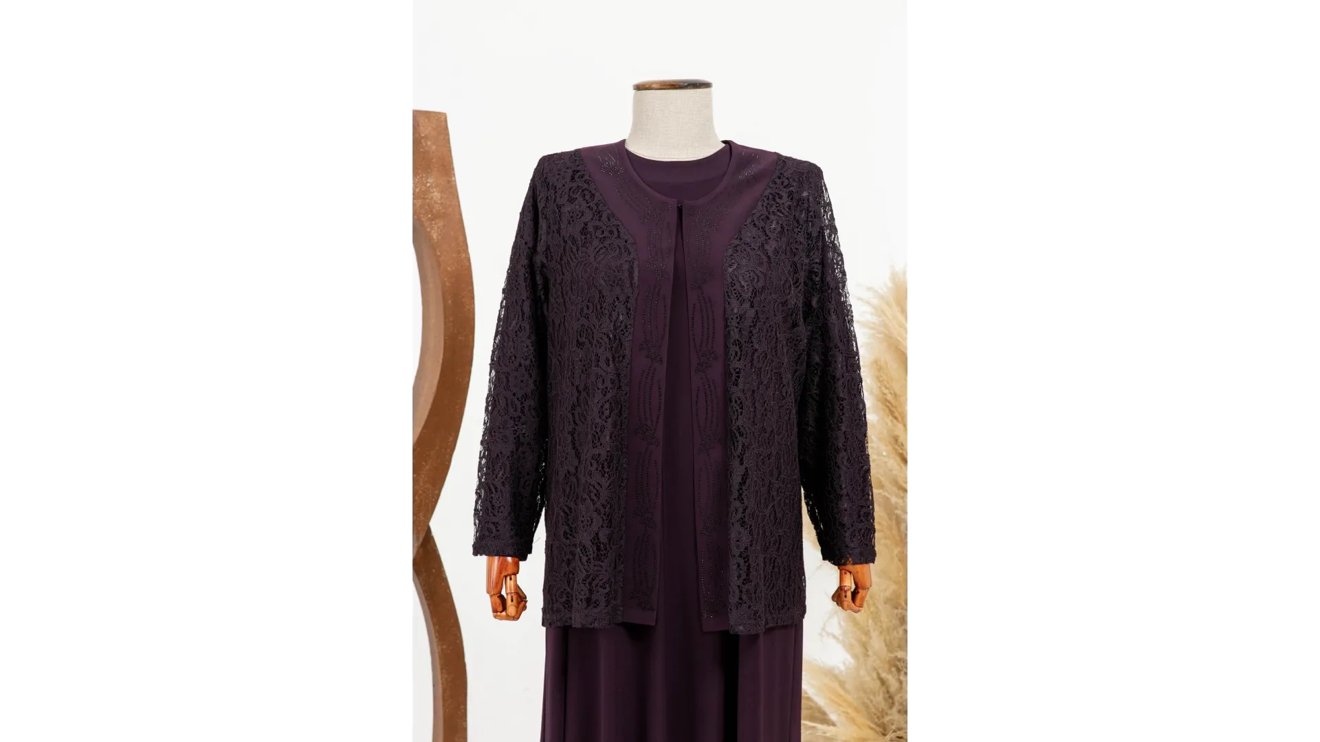 HESNA 3011 (BTT) TAKIM - MÜRDÜM - (Asorti: 7-8)