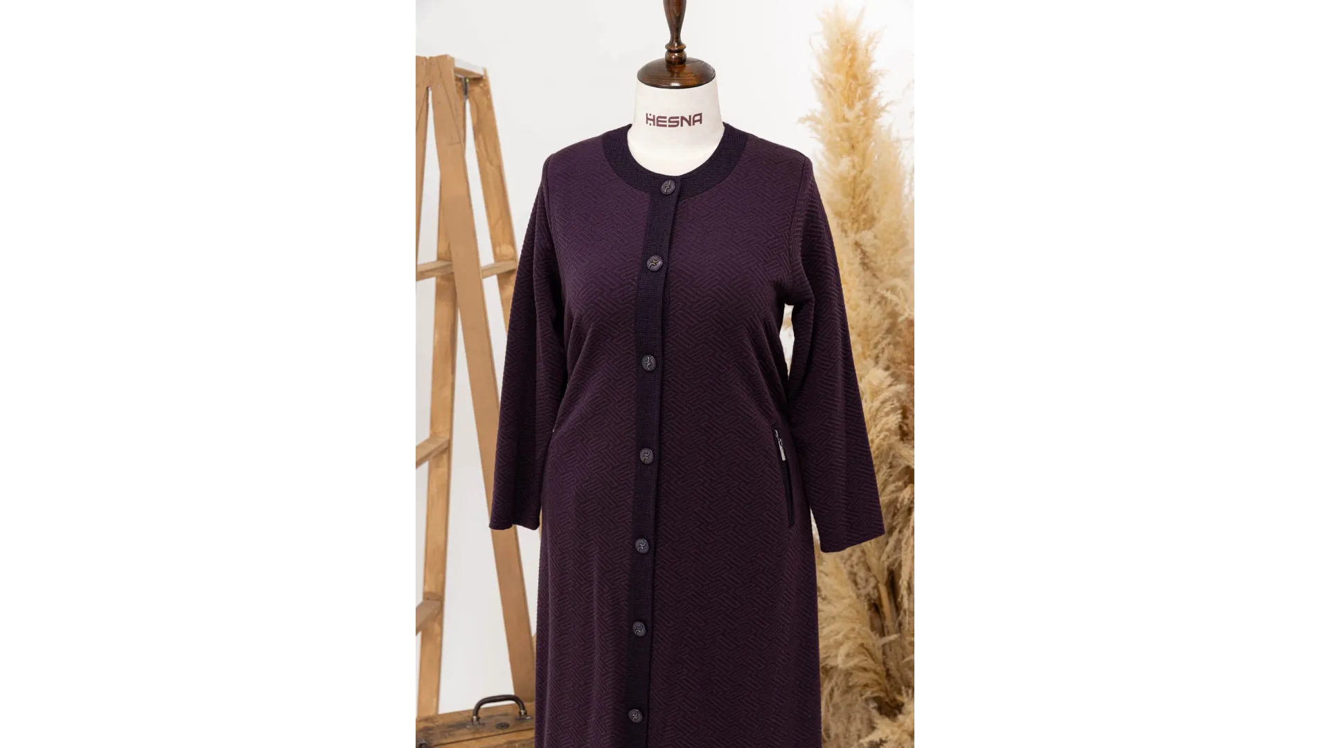 HESNA 2101 PARDESÜ - MÜRDÜM - (Asorti: 4-7)