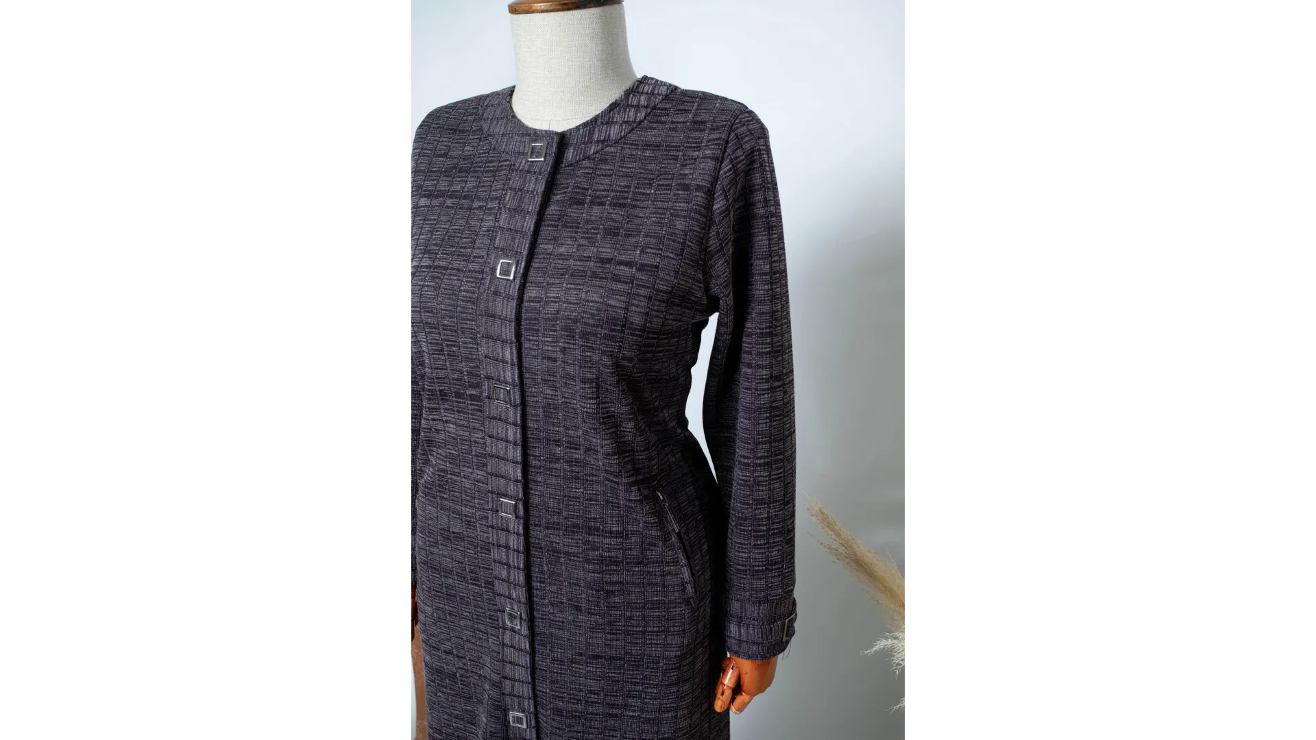 HESNA 2147 PARDESÜ - MÜRDÜM - (Asorti: 4-7)