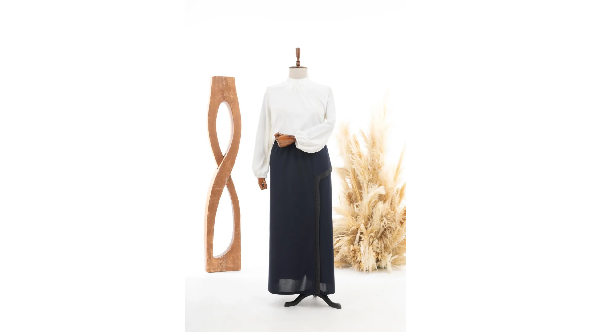 HESNA 6282 BTT. ETEK - SİYAH - (Asorti: 7-8)