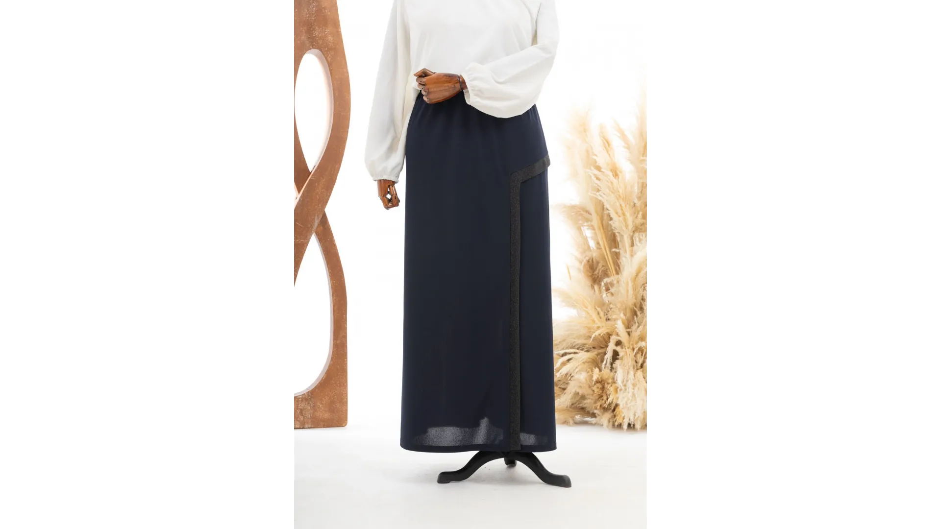 HESNA 6282 BTT. ETEK - SİYAH - (Asorti: 7-8)