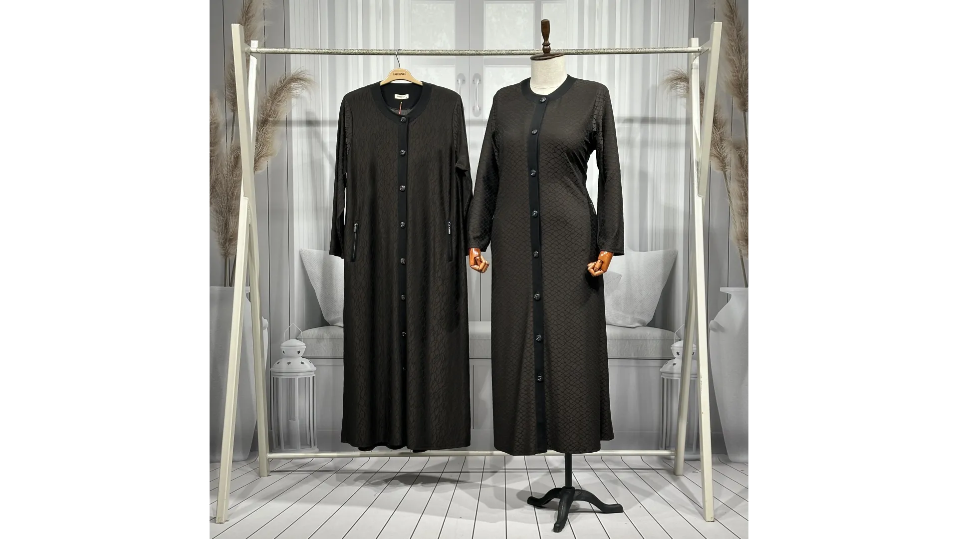 AYLİN PARDESÜ - KAHVE - (Asorti: 4-7)