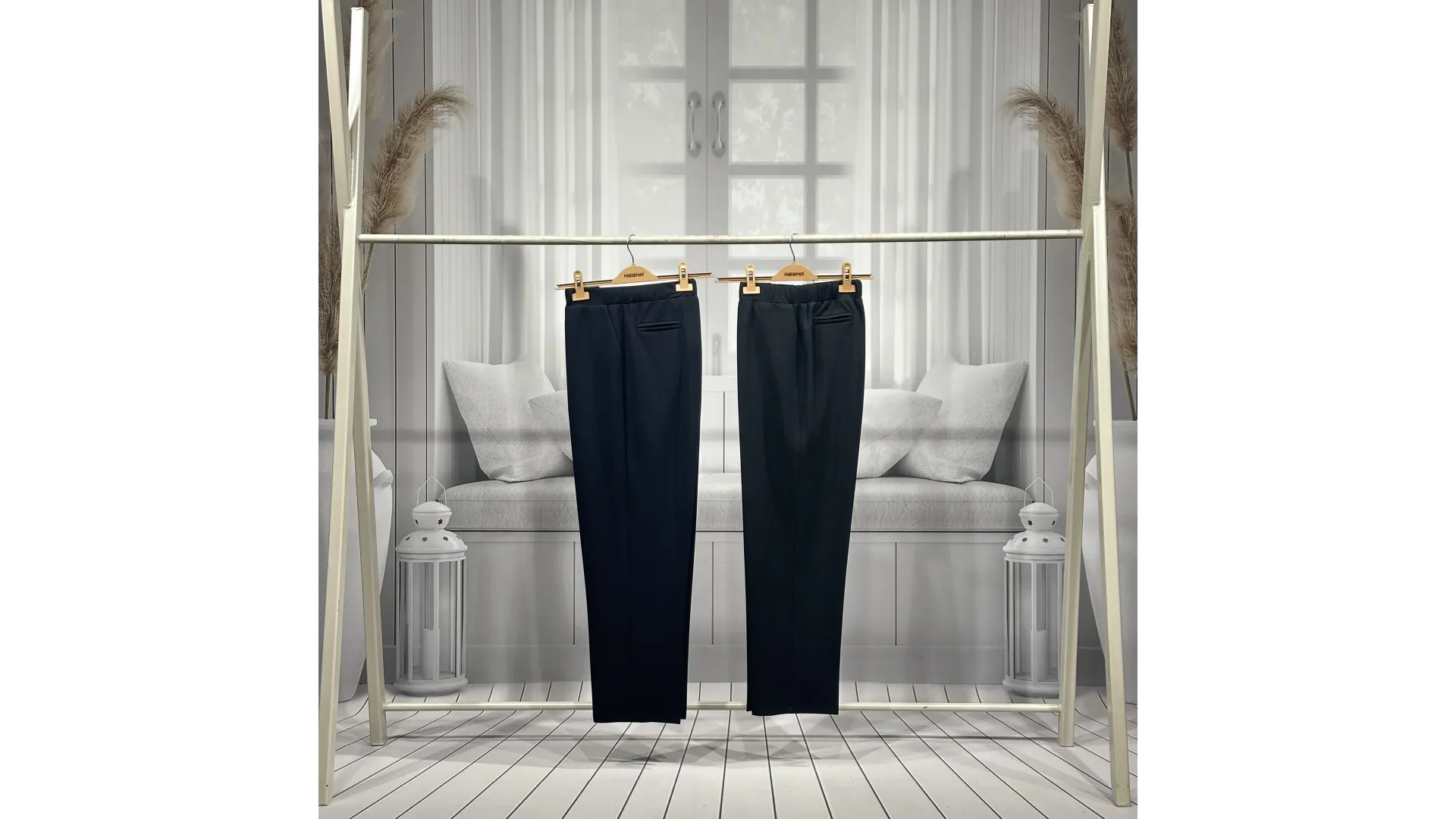 ASLI PANTOLON - SİYAH - (Asorti: 3-6)