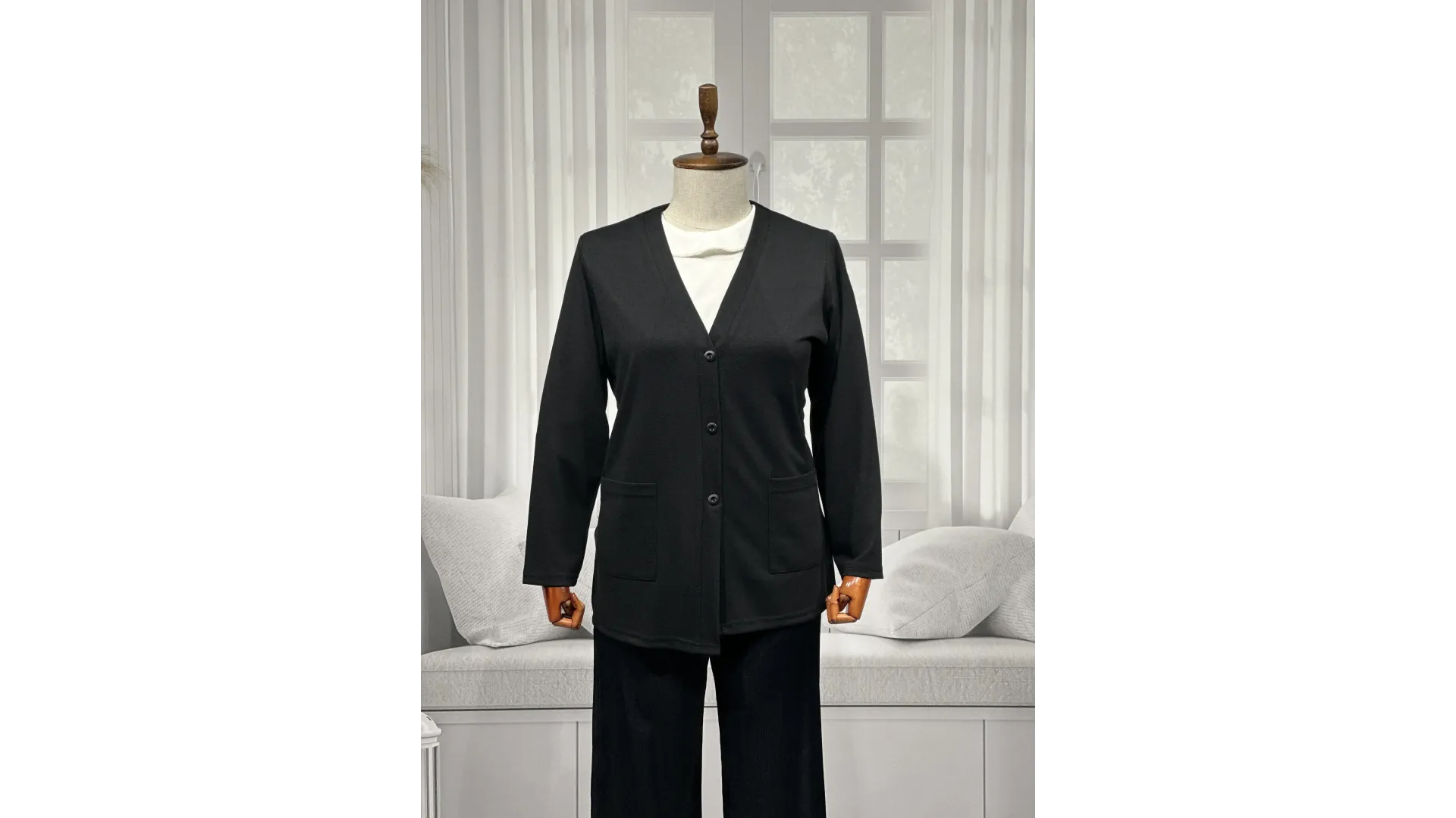 BUĞRA 101 CEKET - SİYAH - (Asorti: 4-6)