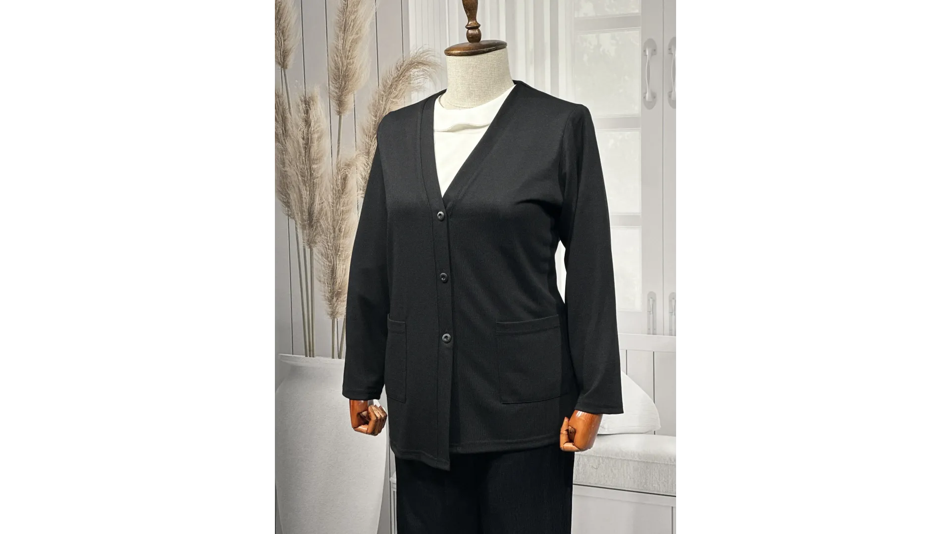 BUĞRA 101 CEKET - SİYAH - (Asorti: 4-6)