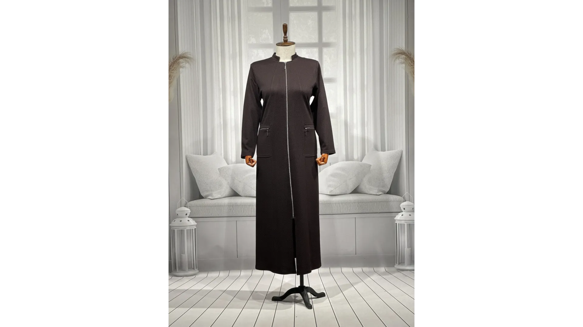 DESTAN PARDESÜ - KAHVE - (Asorti: 4-7)