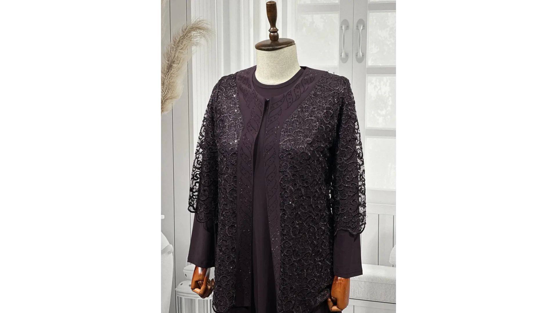 HESNA 1253 TAKIM - MÜRDÜM - (Asorti: 4-6)