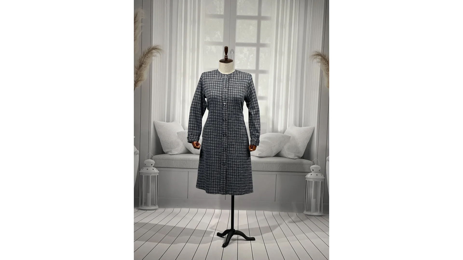 HESNA 1855 ARABOY - LACİVERT - (Asorti: 4-7)