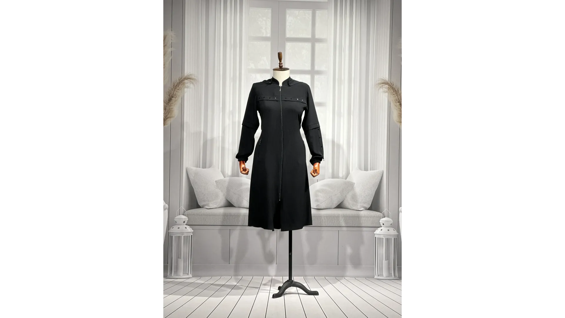 HESNA 1860 ARABOY - SİYAH - (Asorti: 46-52)