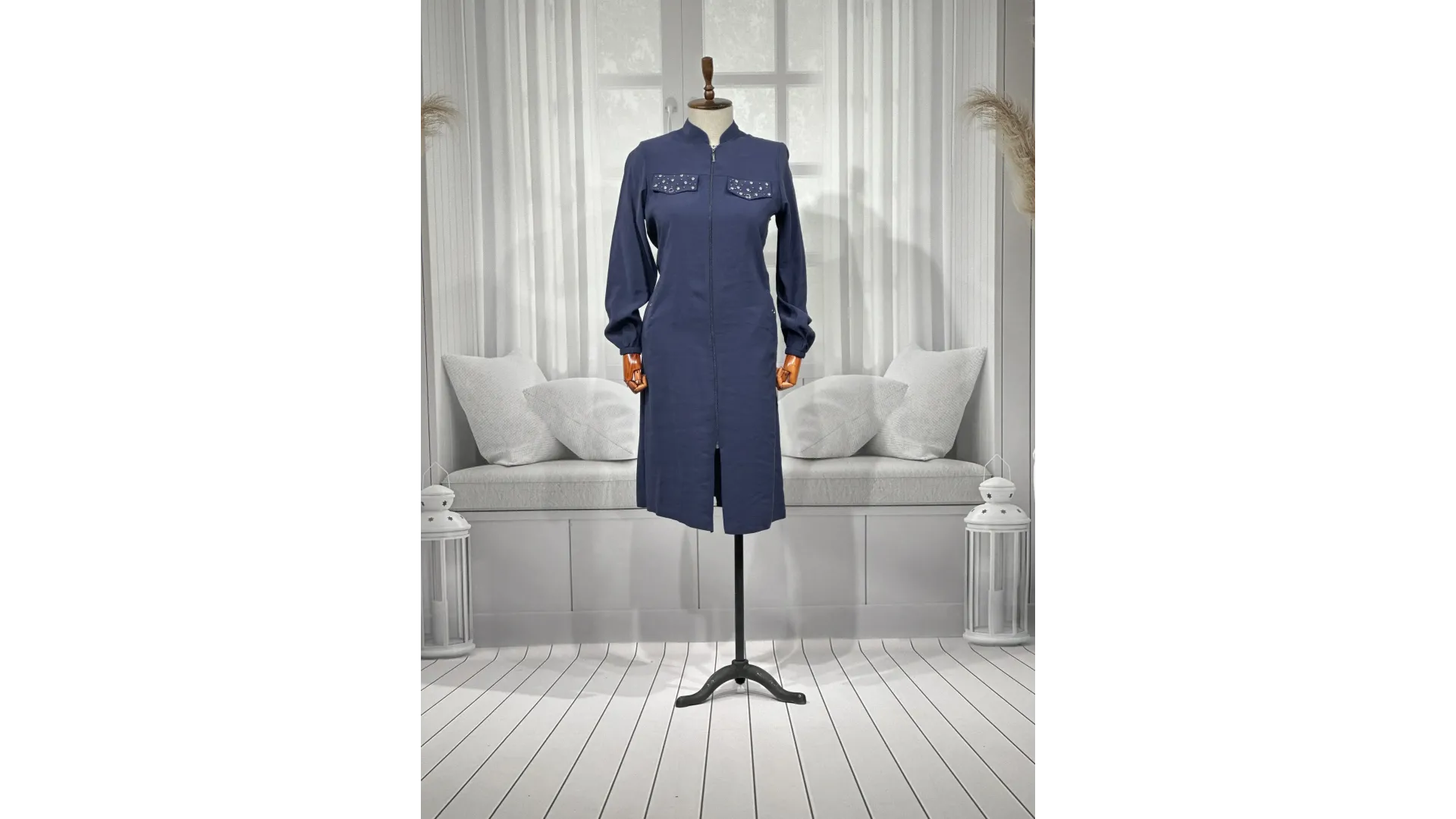 HESNA 1889 ARABOY - LACİVERT - (Asorti: 46-52)