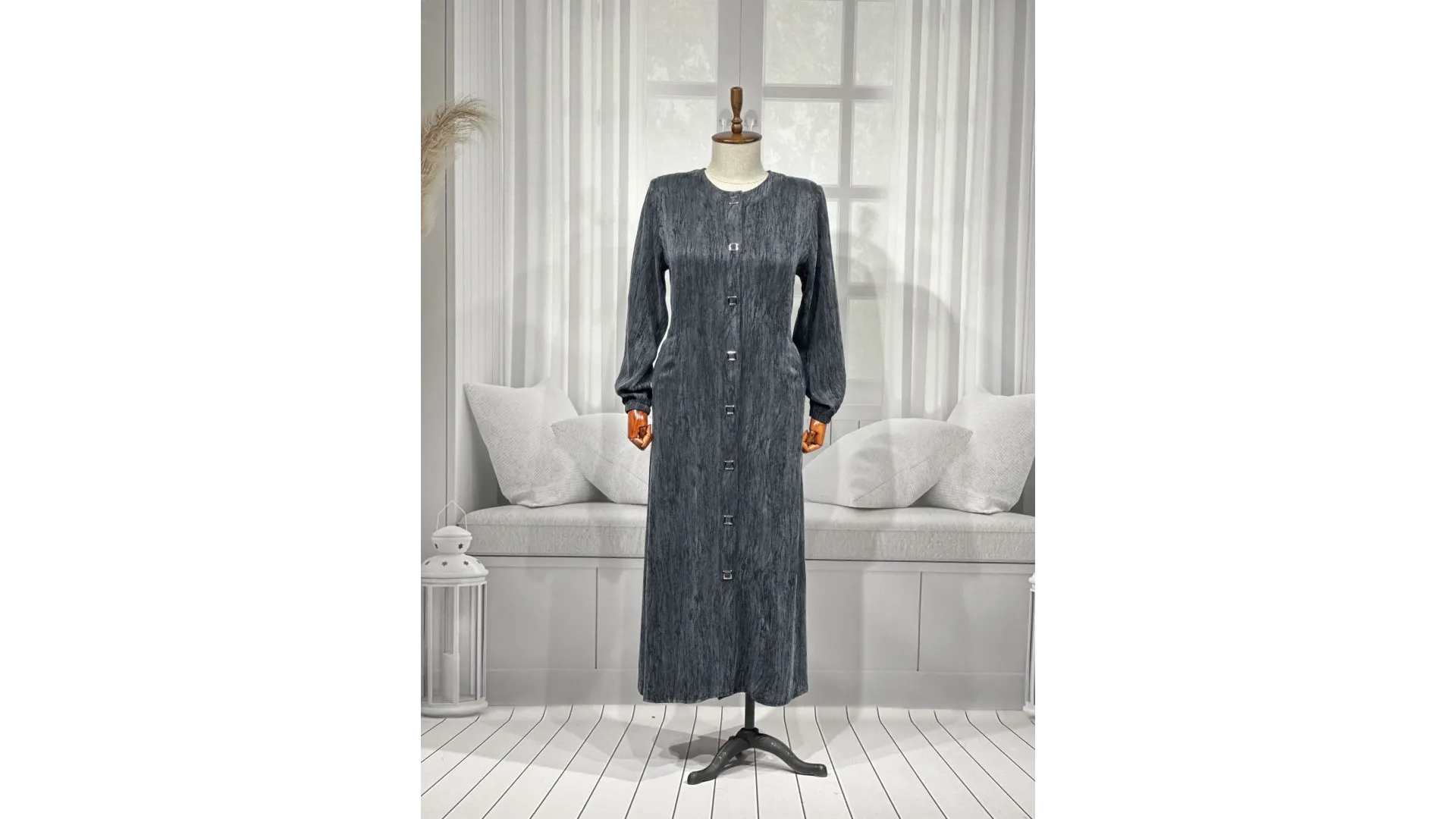 HESNA 2184 PARDESÜ - SİYAH - (Asorti: 3-6)